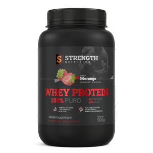100% WHEY PROTEIN GOURMET POTE 900G - STRENGTH NUTRITION
