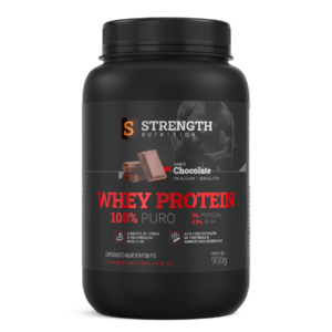 100% WHEY PROTEIN GOURMET POTE 900G - STRENGTH NUTRITION